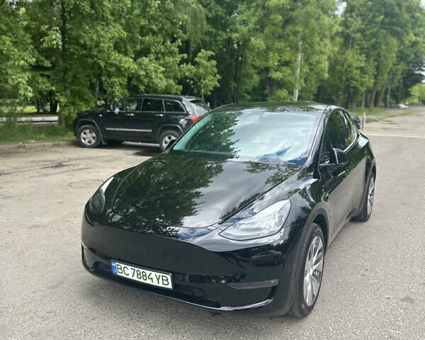 Черный Тесла Model Y, объемом двигателя 0 л и пробегом 7 тыс. км за 34300 $, фото 1 на Automoto.ua