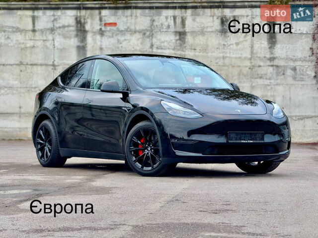 Черный Тесла Model Y, объемом двигателя 0 л и пробегом 19 тыс. км за 36500 $, фото 1 на Automoto.ua