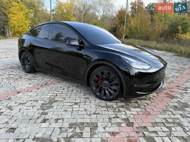 Чорний Тесла Model Y, об'ємом двигуна 0 л та пробігом 21 тис. км за 35000 $, фото 1 на Automoto.ua