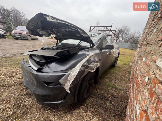 Черный Тесла Model Y, объемом двигателя 0 л и пробегом 24 тыс. км за 29700 $, фото 1 на Automoto.ua