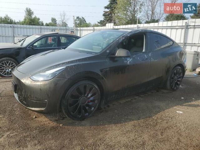 Коричневый Тесла Model Y, объемом двигателя 0 л и пробегом 52 тыс. км за 12000 $, фото 1 на Automoto.ua