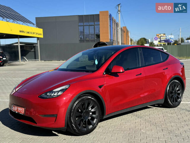 Червоний Тесла Model Y, об'ємом двигуна 0 л та пробігом 160 тис. км за 23500 $, фото 1 на Automoto.ua