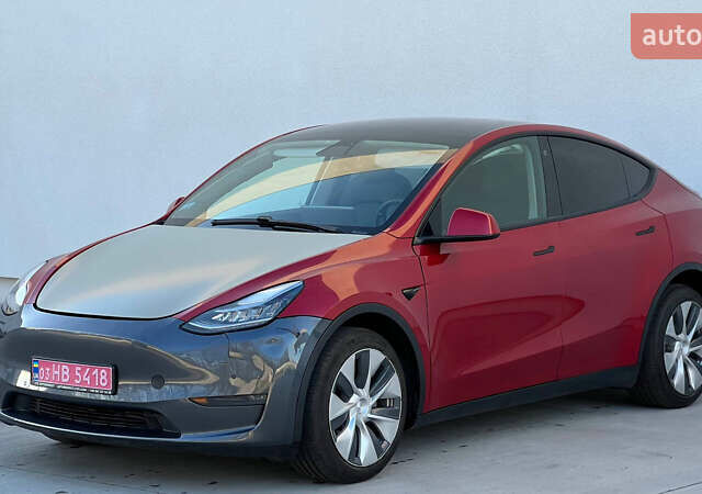 Красный Тесла Model Y, объемом двигателя 0 л и пробегом 64 тыс. км за 18400 $, фото 1 на Automoto.ua