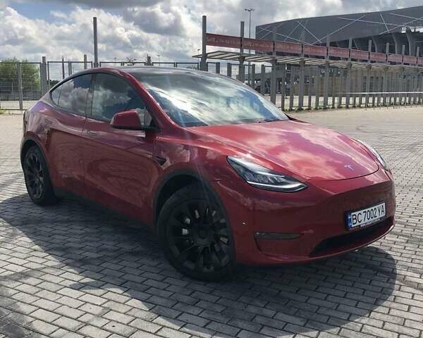 Червоний Тесла Model Y, об'ємом двигуна 0 л та пробігом 100 тис. км за 23000 $, фото 1 на Automoto.ua
