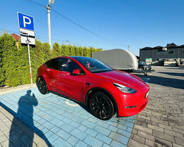 Червоний Тесла Model Y, об'ємом двигуна 0 л та пробігом 65 тис. км за 20900 $, фото 1 на Automoto.ua