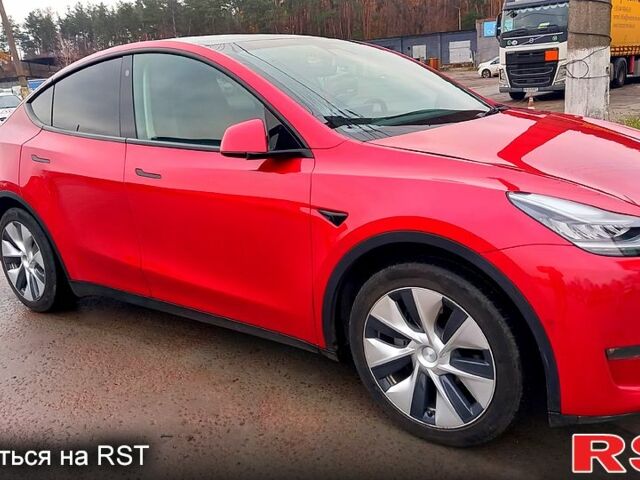 Красный Тесла Model Y, объемом двигателя 0.28 л и пробегом 150 тыс. км за 25500 $, фото 1 на Automoto.ua