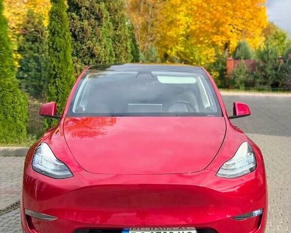 Тесла Model Y 2021 в Львове на Automoto.ua Красный Тесла Model Y, объемом двигателя 0 л и пробегом 41 тыс. км за 23900 $, фото 1 на Automoto.ua