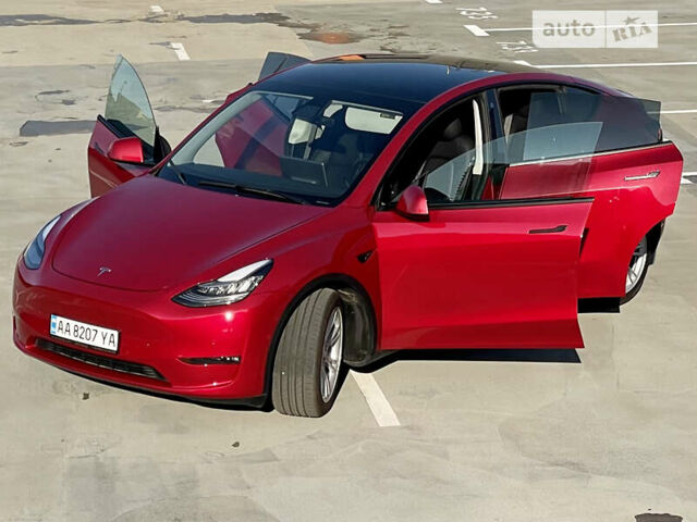 Червоний Тесла Model Y, об'ємом двигуна 0 л та пробігом 57 тис. км за 48900 $, фото 1 на Automoto.ua