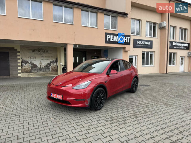 Червоний Тесла Model Y, об'ємом двигуна 0 л та пробігом 117 тис. км за 19500 $, фото 1 на Automoto.ua