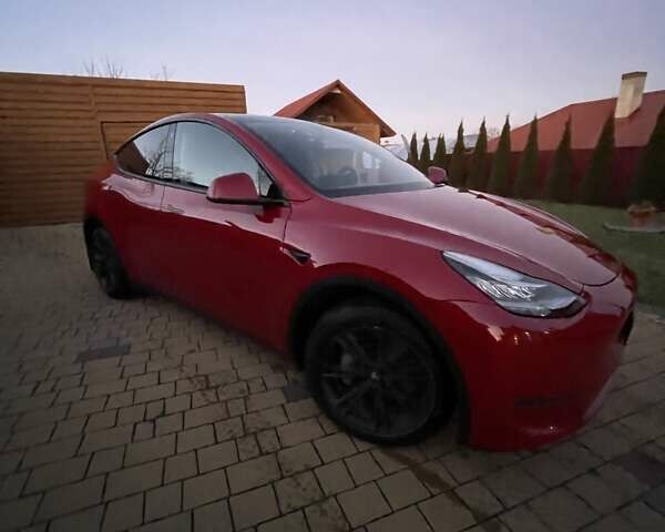 Красный Тесла Model Y, объемом двигателя 0 л и пробегом 40 тыс. км за 30900 $, фото 1 на Automoto.ua