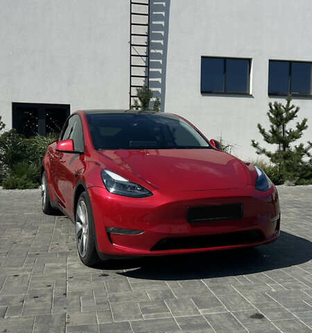 Червоний Тесла Model Y, об'ємом двигуна 0 л та пробігом 104 тис. км за 25100 $, фото 1 на Automoto.ua