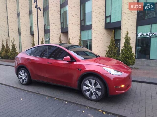 Червоний Тесла Model Y, об'ємом двигуна 0 л та пробігом 90 тис. км за 26900 $, фото 1 на Automoto.ua