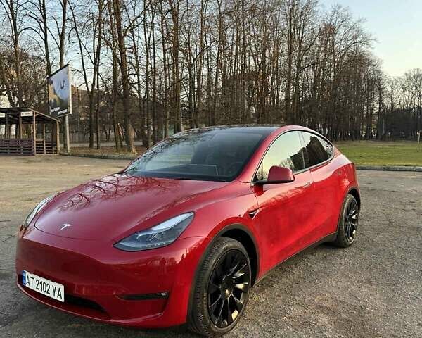 Красный Тесла Model Y, объемом двигателя 0 л и пробегом 7 тыс. км за 47000 $, фото 1 на Automoto.ua