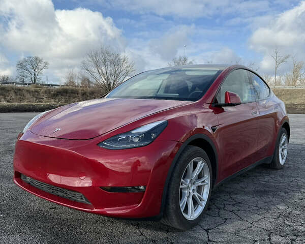 Красный Тесла Model Y, объемом двигателя 0 л и пробегом 19 тыс. км за 27000 $, фото 1 на Automoto.ua
