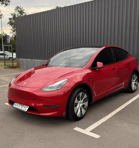 Червоний Тесла Model Y, об'ємом двигуна 0 л та пробігом 11 тис. км за 28000 $, фото 1 на Automoto.ua