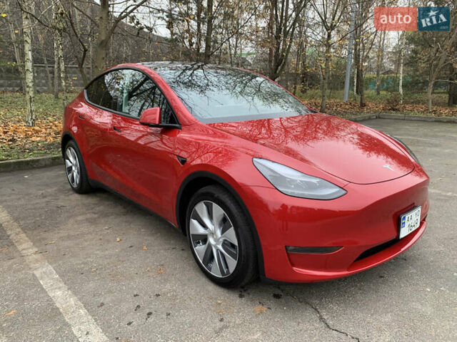 Червоний Тесла Model Y, об'ємом двигуна 0 л та пробігом 21 тис. км за 26900 $, фото 1 на Automoto.ua