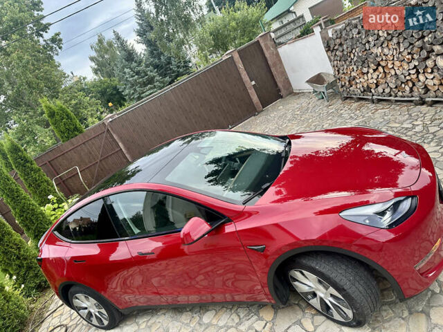 Красный Тесла Model Y, объемом двигателя 0 л и пробегом 33 тыс. км за 30700 $, фото 1 на Automoto.ua