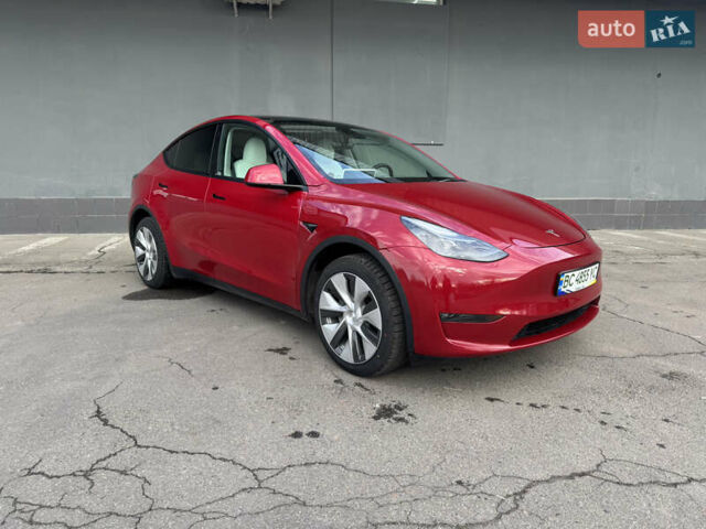 Красный Тесла Model Y, объемом двигателя 0 л и пробегом 35 тыс. км за 29200 $, фото 1 на Automoto.ua
