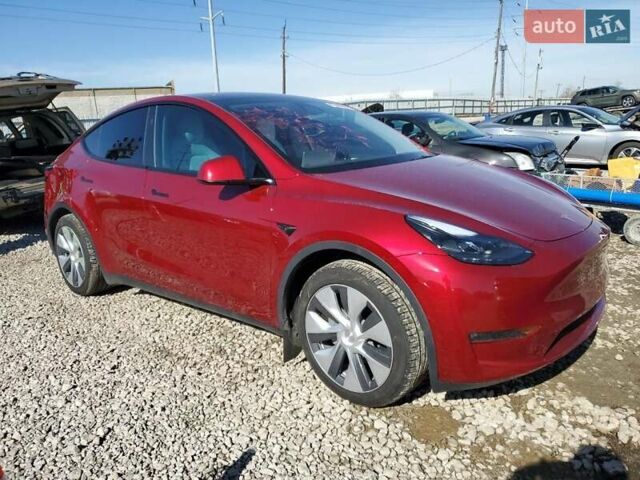 Красный Тесла Model Y, объемом двигателя 0 л и пробегом 13 тыс. км за 33000 $, фото 1 на Automoto.ua