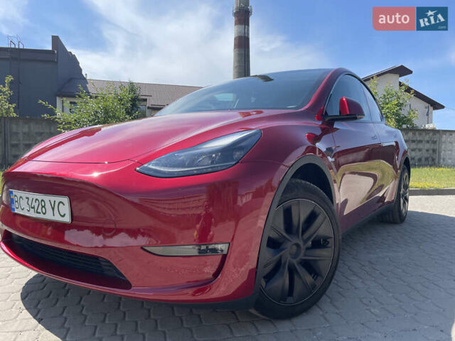 Червоний Тесла Model Y, об'ємом двигуна 0 л та пробігом 2 тис. км за 34500 $, фото 1 на Automoto.ua