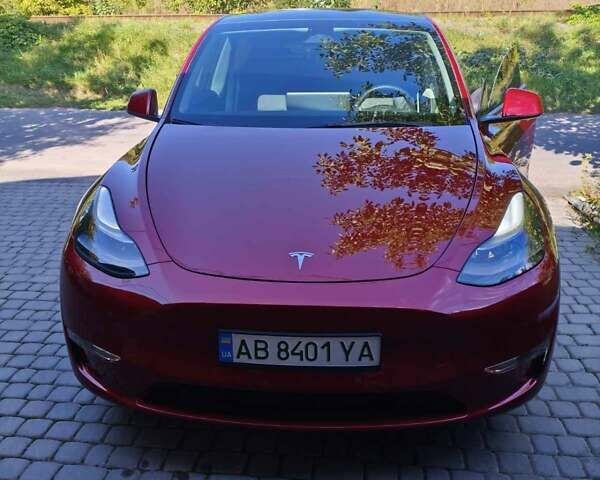 Красный Тесла Model Y, объемом двигателя 0 л и пробегом 21 тыс. км за 36500 $, фото 1 на Automoto.ua