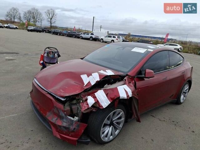 Красный Тесла Model Y, объемом двигателя 0 л и пробегом 7 тыс. км за 44300 $, фото 1 на Automoto.ua