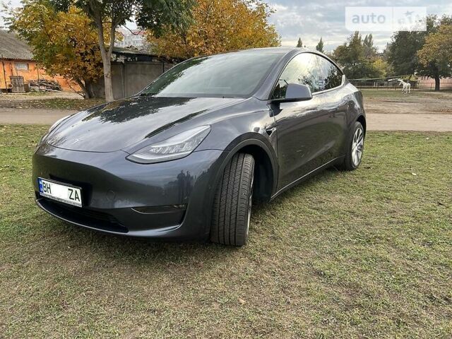 Серый Тесла Model Y, объемом двигателя 0 л и пробегом 38 тыс. км за 55555 $, фото 1 на Automoto.ua