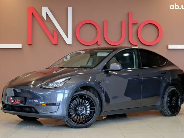 Серый Тесла Model Y, объемом двигателя 0 л и пробегом 69 тыс. км за 26900 $, фото 1 на Automoto.ua