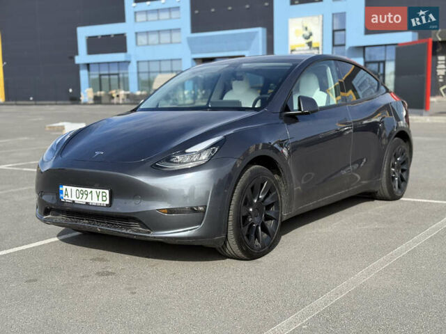 Сірий Тесла Model Y, об'ємом двигуна 0 л та пробігом 25 тис. км за 23200 $, фото 1 на Automoto.ua