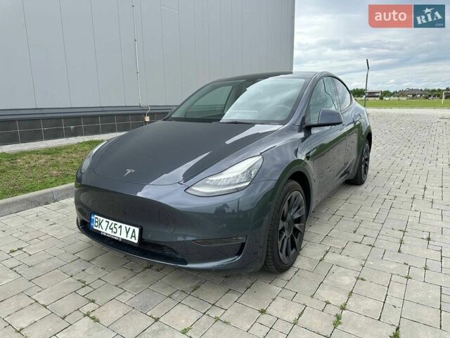 Серый Тесла Model Y, объемом двигателя 0 л и пробегом 63 тыс. км за 24300 $, фото 1 на Automoto.ua
