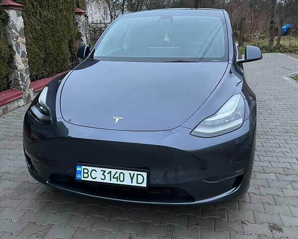 Серый Тесла Model Y, объемом двигателя 0 л и пробегом 84 тыс. км за 24400 $, фото 1 на Automoto.ua