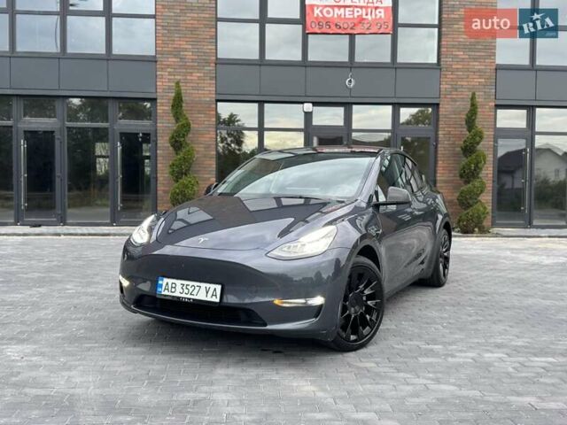 Сірий Тесла Model Y, об'ємом двигуна 0 л та пробігом 17 тис. км за 35999 $, фото 1 на Automoto.ua