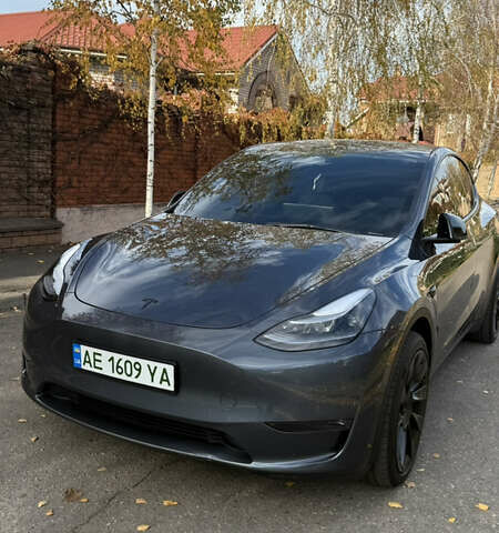 Серый Тесла Model Y, объемом двигателя 0 л и пробегом 25 тыс. км за 30500 $, фото 1 на Automoto.ua