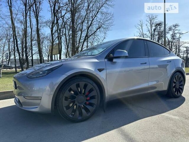 Сірий Тесла Model Y, об'ємом двигуна 0 л та пробігом 13 тис. км за 48900 $, фото 1 на Automoto.ua