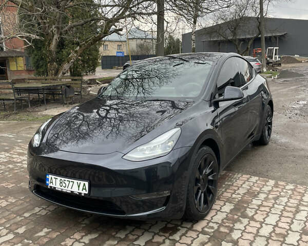 Серый Тесла Model Y, объемом двигателя 0 л и пробегом 7 тыс. км за 30700 $, фото 1 на Automoto.ua