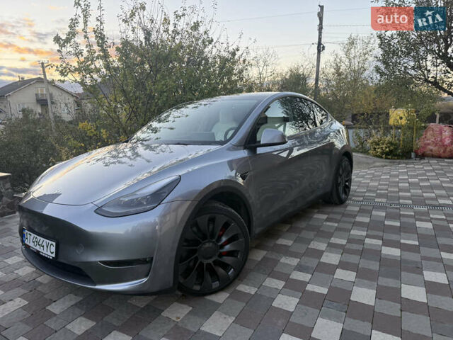 Сірий Тесла Model Y, об'ємом двигуна 0 л та пробігом 12 тис. км за 33300 $, фото 1 на Automoto.ua