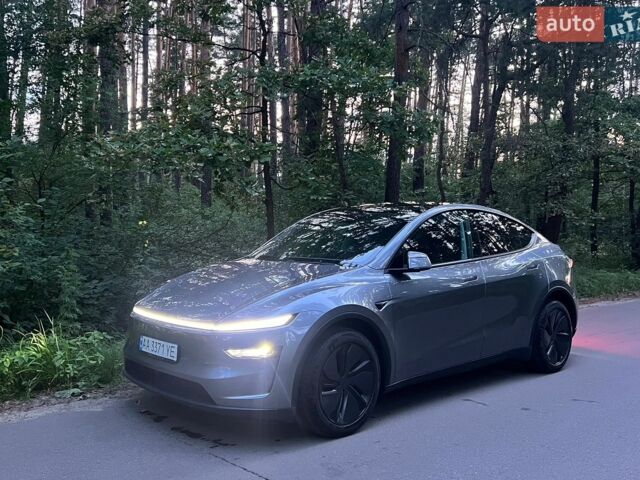 Серый Тесла Model Y, объемом двигателя 0 л и пробегом 5 тыс. км за 48000 $, фото 1 на Automoto.ua