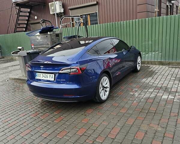 Синий Тесла Model Y, объемом двигателя 0 л и пробегом 104 тыс. км за 20500 $, фото 1 на Automoto.ua