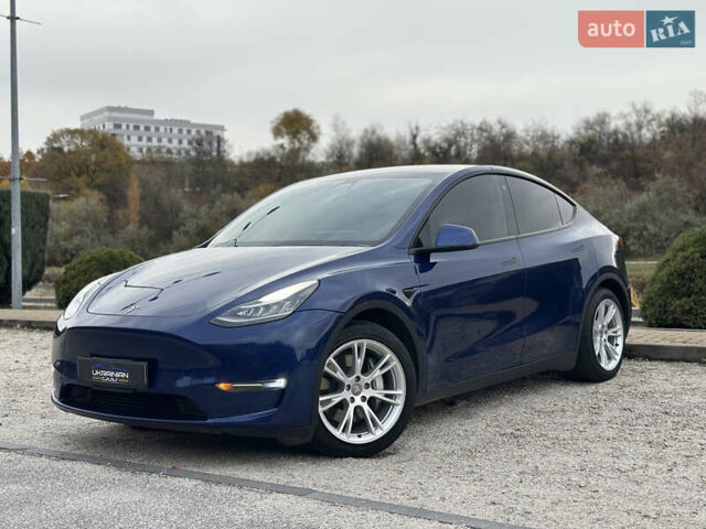 Тесла Model Y 2020 у Дніпро (Дніпропетровську) на Automoto.ua Синій Тесла Model Y, об'ємом двигуна 0 л та пробігом 78 тис. км за 21999 $, фото 1 на Automoto.ua