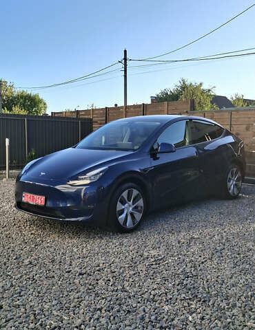 Синий Тесла Model Y, объемом двигателя 0 л и пробегом 73 тыс. км за 21000 $, фото 1 на Automoto.ua