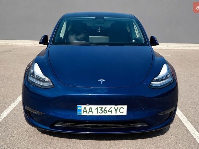 Синій Тесла Model Y, об'ємом двигуна 0 л та пробігом 78 тис. км за 22000 $, фото 1 на Automoto.ua