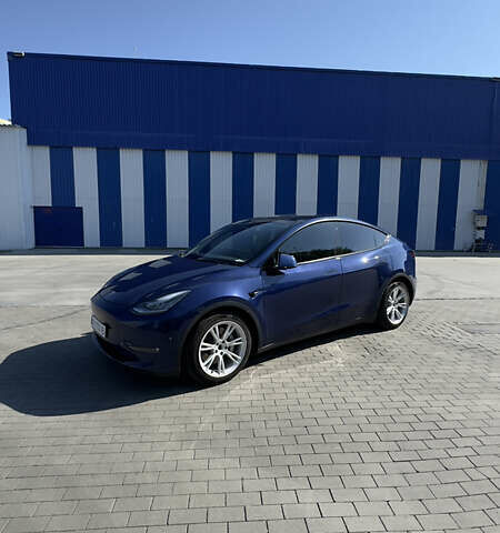 Синий Тесла Model Y, объемом двигателя 0 л и пробегом 100 тыс. км за 24001 $, фото 1 на Automoto.ua