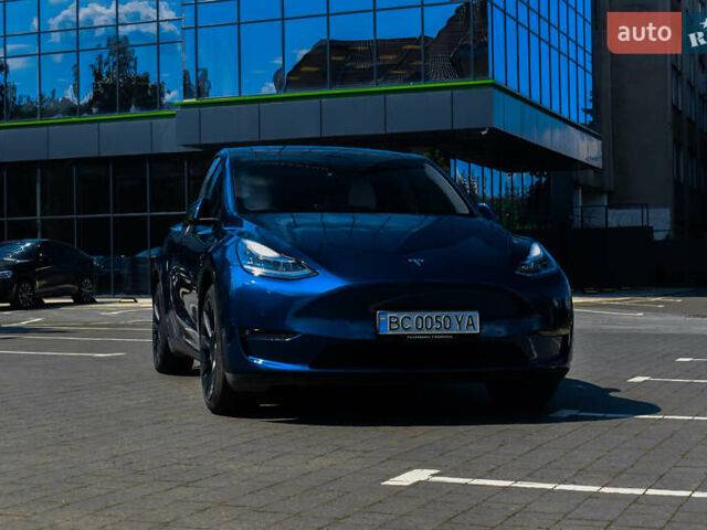 Синій Тесла Model Y, об'ємом двигуна 0 л та пробігом 85 тис. км за 20700 $, фото 1 на Automoto.ua
