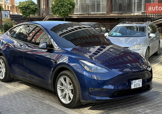 Синий Тесла Model Y, объемом двигателя 0 л и пробегом 155 тыс. км за 22500 $, фото 1 на Automoto.ua