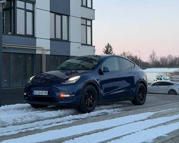 Синій Тесла Model Y, об'ємом двигуна 0 л та пробігом 125 тис. км за 22600 $, фото 1 на Automoto.ua