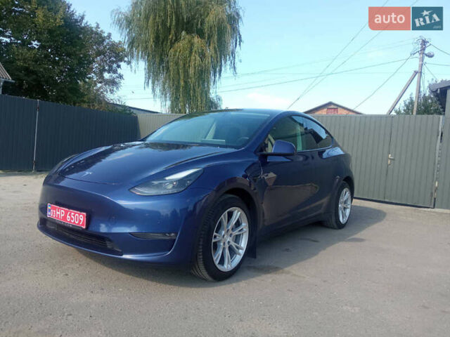 Синий Тесла Model Y, объемом двигателя 0 л и пробегом 183 тыс. км за 24999 $, фото 1 на Automoto.ua