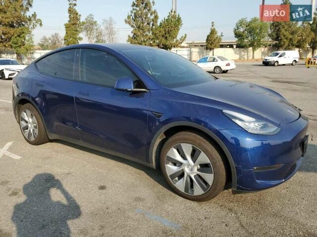 Синий Тесла Model Y, объемом двигателя 0 л и пробегом 52 тыс. км за 24990 $, фото 1 на Automoto.ua