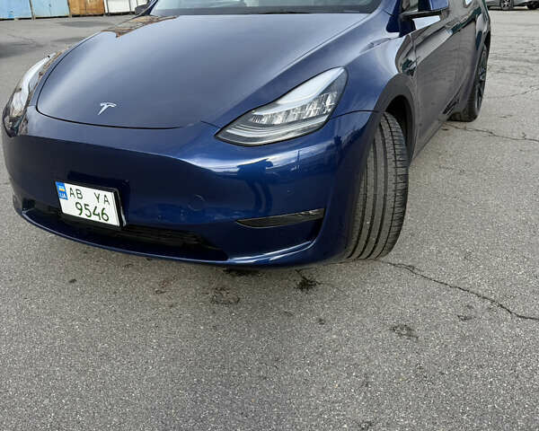 Синий Тесла Model Y, объемом двигателя 0 л и пробегом 120 тыс. км за 24399 $, фото 1 на Automoto.ua