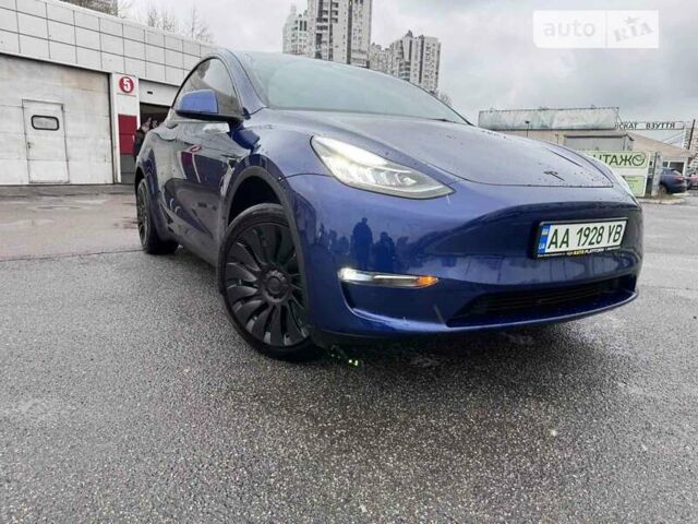 Синій Тесла Model Y, об'ємом двигуна 0 л та пробігом 10 тис. км за 37900 $, фото 1 на Automoto.ua