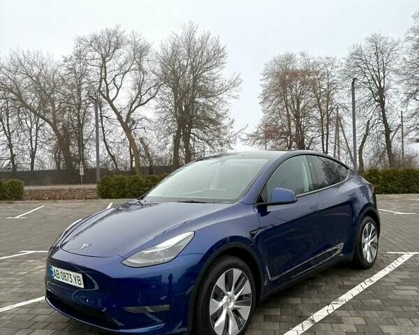 Синій Тесла Model Y, об'ємом двигуна 0 л та пробігом 49 тис. км за 27900 $, фото 1 на Automoto.ua